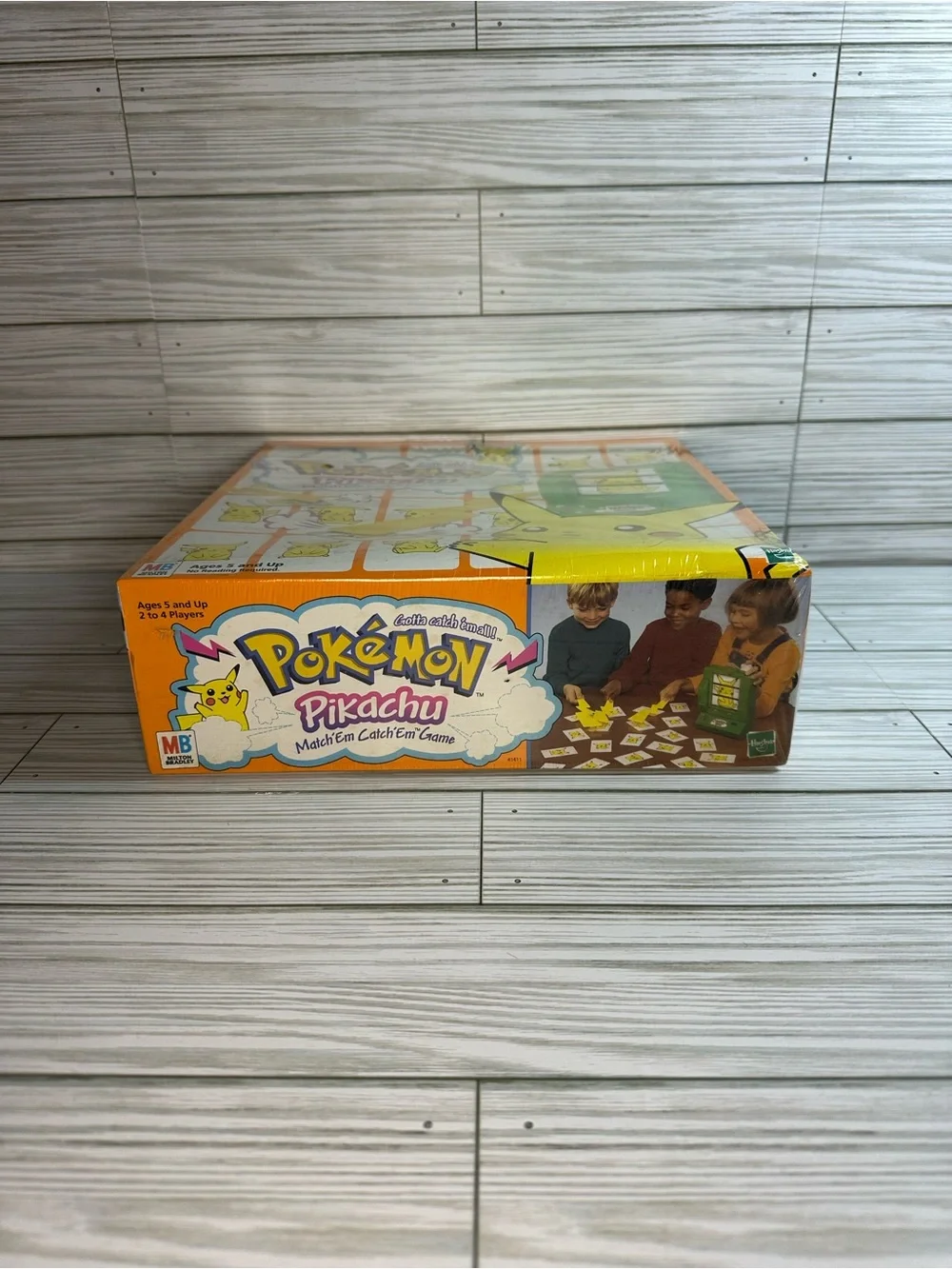 Vintage 1999 Pikachu Match 'Em Catch 'Em Game by Milton Bradley Collectible